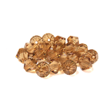 Swarovski Crystal, Bicone, 8mm - Light Colorado Topaz; 20 pcs