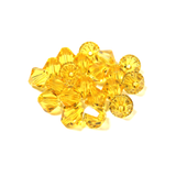 Swarovski Crystal, Bicone, 8MM - Light Topaz; 20pcs