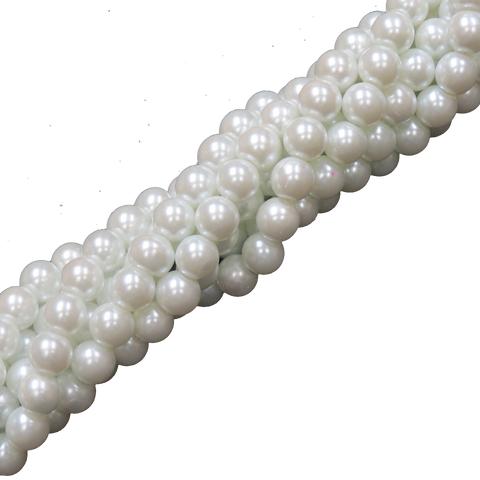 Glass Pearl- White