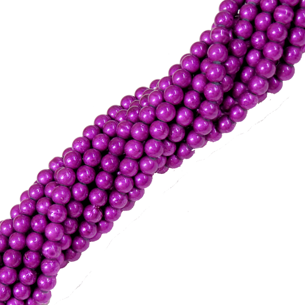 Glass Pearl- Metallic Purple