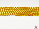 Glass Pearl- Gold