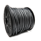 Genuine Leather, 2mm, Metallic Grey- 1 yard