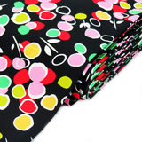 Circles Cotton Print Fabric, Multi Color, 45" Wide- 1 Yard