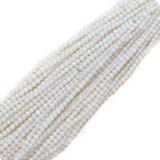 White Opal Round, 4mm -1 Strand