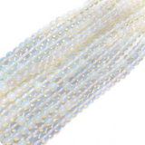 Round White Opal, 6mm - 1 strand