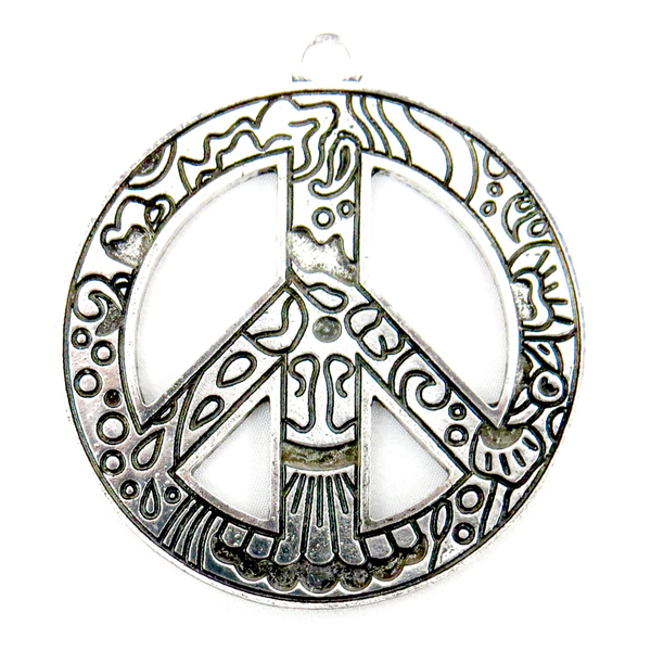 Carved Peace Charm