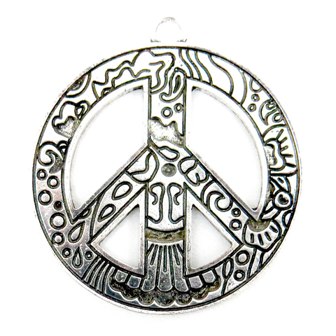 Carved Peace Charm