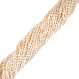 2x5mm; Rice, Fresh Water Pearl - 1 Strand