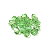 Swarovski Crystal, Bicone, 8mm - Peridot; 20 pcs