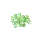 Swarovski Crystal, Bicone, 5mm - Peridot AB; 20 pcs