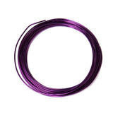 Aluminum Wire, Magenta, 1.5mm, 4 yard roll; 1 roll