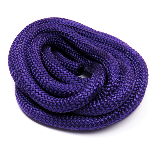Climbing Cord, Purple, 10Ft., .36" Wide; 1 piece