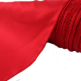 Red Polyester Peau de Soie, 54" Wide- 1 Yard