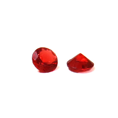 Red- Floating Crystal; 1 Piece