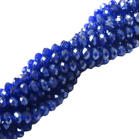 Rondelle-Cobalt; 8mm