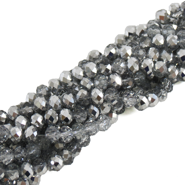 Rondelle-Crystal Comet; 8mm