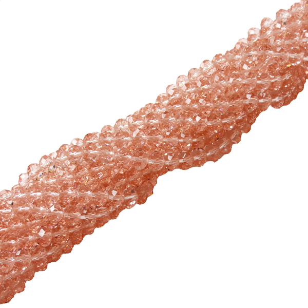 Rondelles- Light Pink
