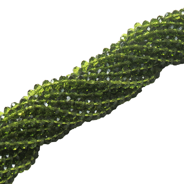 Rondelle-Hunter Green, 8mm