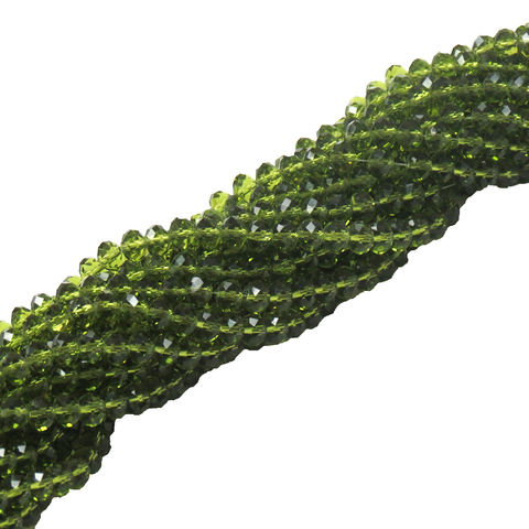 Rondelle-Hunter Green, 8mm