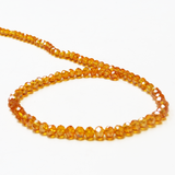 Rondelles- Light Topaz