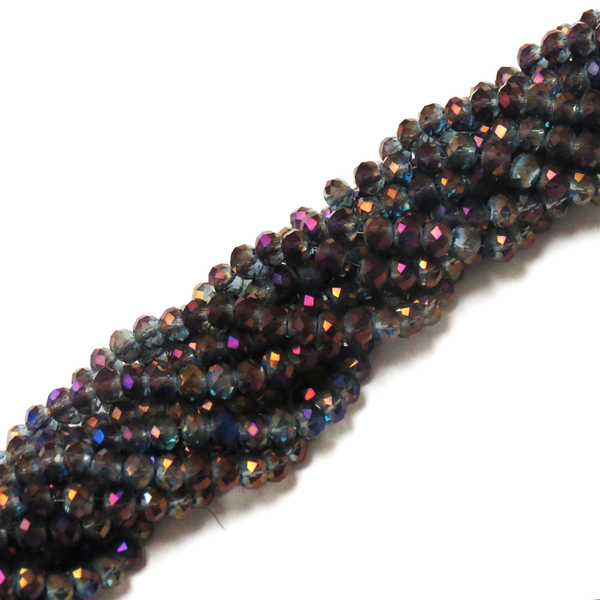 Rondelle-Volcano; 6mm