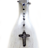 8mm Mother Theresa Camandula Italian Rosary, 24'' Long; 1 piece