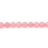 Rose Quartz; 10mm - Round: 1 Strand
