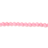 Rose Quartz; 8mm - Round: 1 Strand