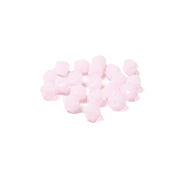 Swarovski Crystal, Bicone, 4mm - Rose Alabaster; 20 pcs