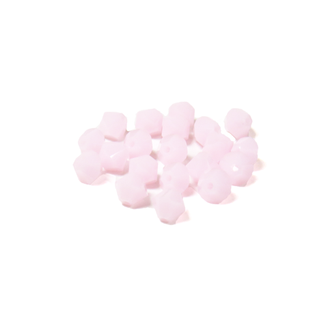 Swarovski Crystal, Bicone, 4mm - Rose Alabaster; 20 pcs
