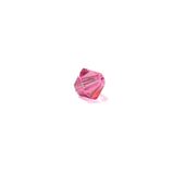 Swarovski Crystal, Bicone, 4mm - Rose; 20 pcs