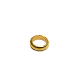 Round Spacer, Gold, 6mm; 25 pieces