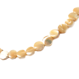 Round Mother of Pearl, 6mm - 1 piece