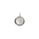 Saint Barbara, Charm, Sterling Silver, 20mm - 1 piece