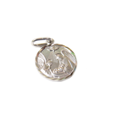Saint Gabriel Charm, Italian Sterling Silver, 19mm - 1 piece