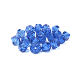 Swarovski Crystal, Bicone, 8mm - Sapphire; 20 pcs