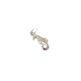 Sea Horse Charm, Sterling Silver, 15x7mm - 1 piece