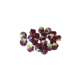 Swarovski Crystal, Bicone, 5MM - Siam AB; 20pcs
