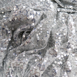 Sydney, Sequins,Silver, 54" Wide- 1 Yard