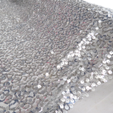Sydney, Sequins,Silver, 54" Wide- 1 Yard