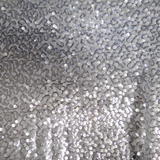 Sydney, Sequins,Silver, 54" Wide- 1 Yard