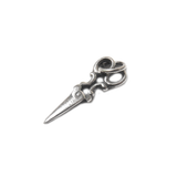 Scissor Charm, Sterling Silver,16x6mm - 1 piece