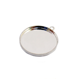 Small Silver, Round Bezel Cup, 21mm; 1 piece