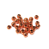 Smooth Round Beads, Rose Gold, Brass, 5mm - 25 piece