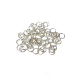 Split Ring, Silver, Brass, 8mm