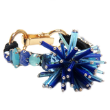 Explotion Bracelet Blue Two Tone, 7 inches - 1 piece