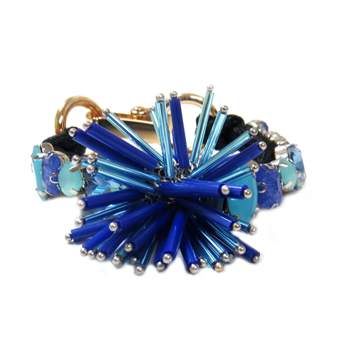 Explotion Bracelet Blue Two Tone, 7 inches - 1 piece