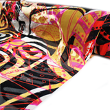 Square pattern Silk Chiffon Print, 54" Wide- 1 Yard