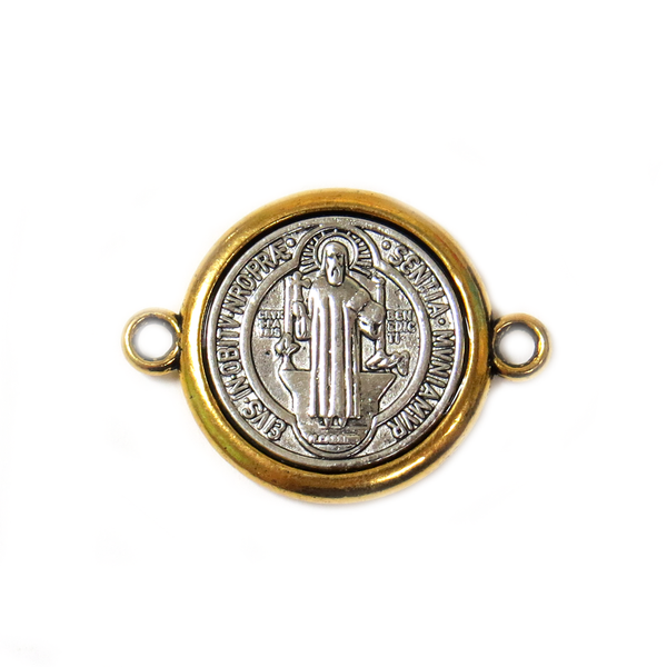 Saint Benedict Connector, 30x22mm - 1 piece