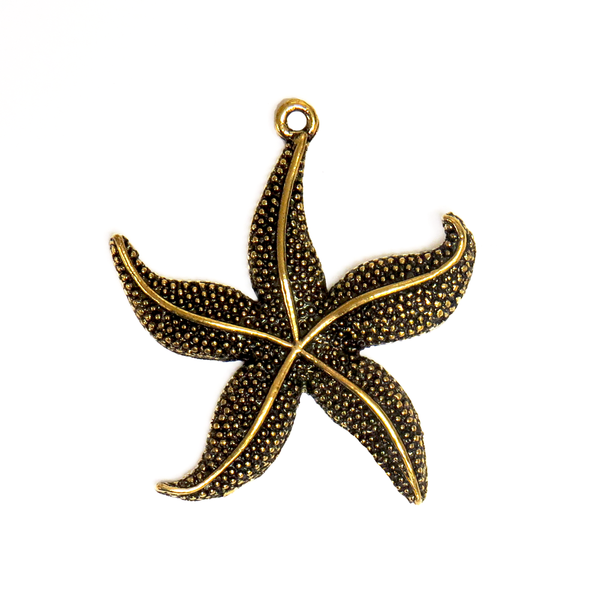 Starfish Charm - Gold